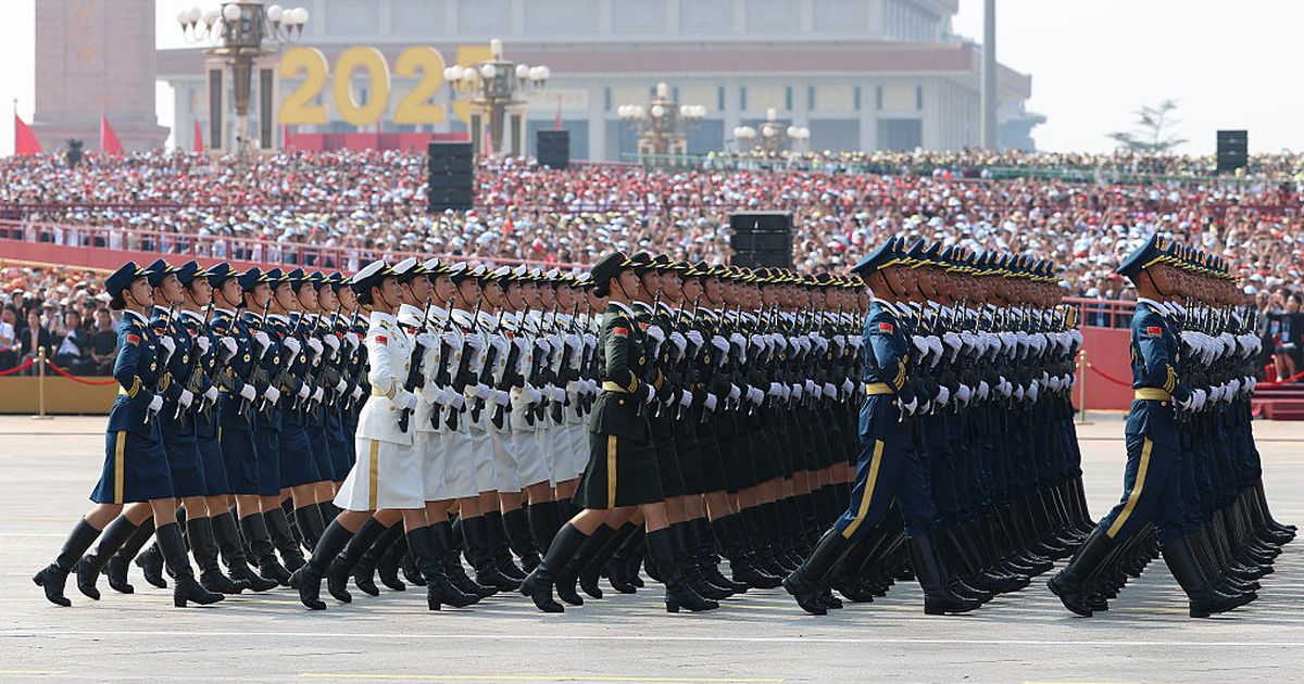 Xi Jinping hails ‘unstoppable’ China at landmark military parade 中国举行里程 ...